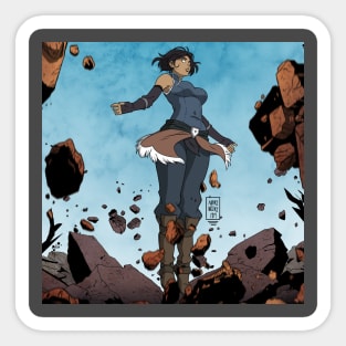 legend of korra Sticker